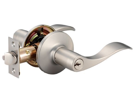 Picture of EZSET QUEEN ENTRANCE TUBULAR KNOBSET SATIN NICKEL EZ500TZQNUS15