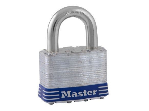 Picture of MASTER LOCK LAMINATED STEEL 51MM 25MM SHACKLE PADLOCK