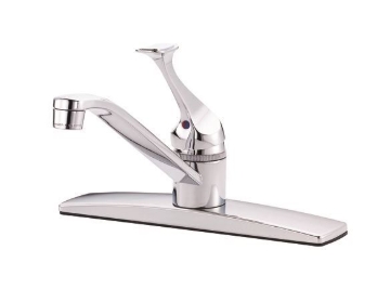 Show details for Eurostream Plus Series Single Handle Kitchen Mixer With Spray DZN18122CP Picture of Eurostream Plus Series Single Handle Kitchen Mixer With Spray DZN18122CP