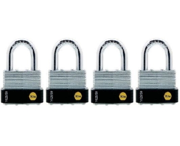 Show details for Yale Classic Series Outdoor Laminated Steel Padlock 50mm - Y125/50/129/4 Picture of Yale Classic Series Outdoor Laminated Steel Padlock 50mm - Y125/50/129/4
