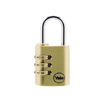 Show details for Yale Class Series Indoor Solid Brass Combination Padlock 30mm - Y150/30/125/1 Picture of Yale Class Series Indoor Solid Brass Combination Padlock 30mm - Y150/30/125/1