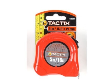 Show details for Tactix Basic Tape Measure - 5m (16ft.) Picture of Tactix Basic Tape Measure - 5m (16ft.)