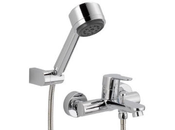 Picture of Delta Tub and Shower Faucet On/W Celeste 1 Level Handle Chrome