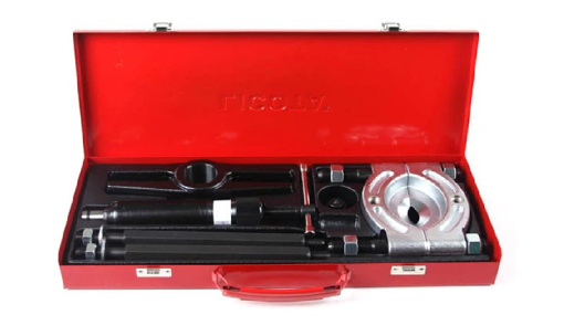 Picture of Licota 10 Tons 4” Hydraulic Bearing Separator Set (Black/Silver), ATB-1073