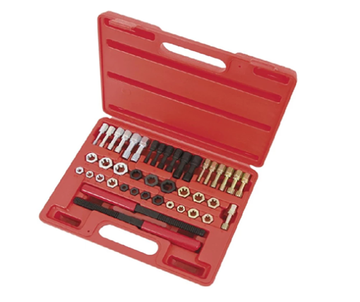 Picture of Licota 42 Piece Rethreader Kit File Tap and Die Set UNF UNC & Metric with Blow Case,  ATH-7024
