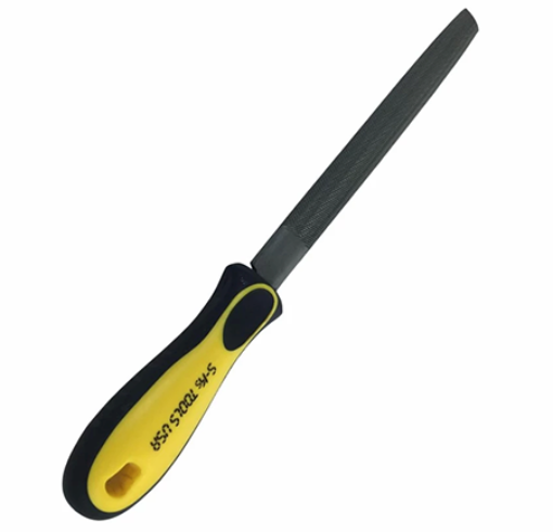 Picture of S-Ks Tools USA Tempered 6" Half Round File Bastard, HRF6