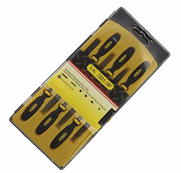 Show details for S-Ks Tools USA Precision Needle File Set, NFS6P Picture of S-Ks Tools USA Precision Needle File Set, NFS6P