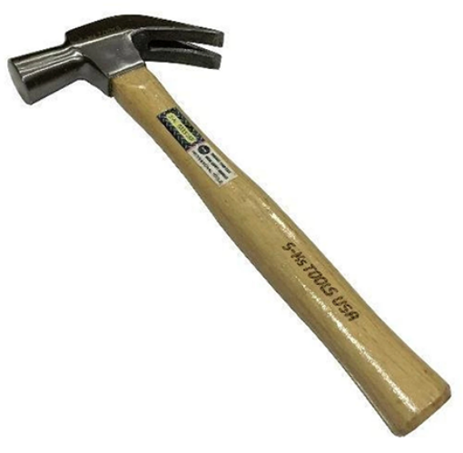 Picture of S-Ks Tools USA Wooden Claw Hammer, CHW-20-32