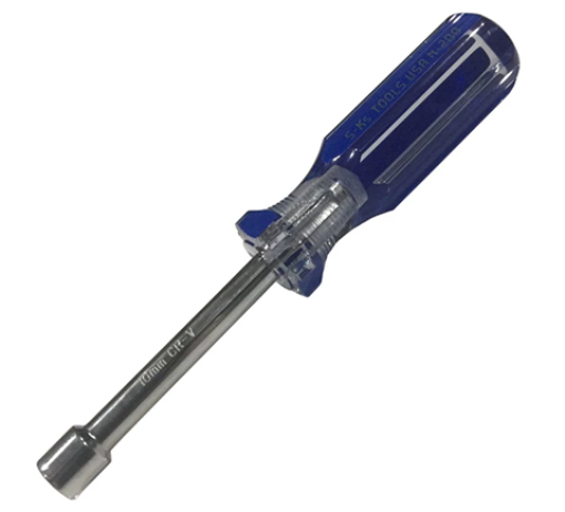 Picture of S-Ks Tools USA N200-M4 4mm Nut Driver (Blue/Silver), N200-M4