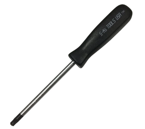 Picture of S-Ks Tools USA 1070 Series Tamperproof Torx Screwdriver (Black/Silver)