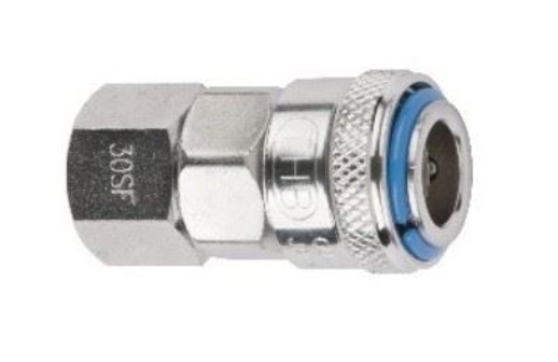Picture of THB One Touch Steel Quick Coupler Body - Female End, 20SFT