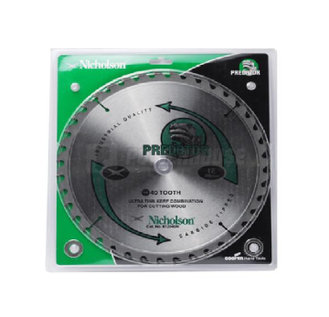 Show details for Nicholson Circular Saw Carbide Tip for Wood (10" x 30T) Picture of Nicholson Circular Saw Carbide Tip for Wood (10" x 30T)