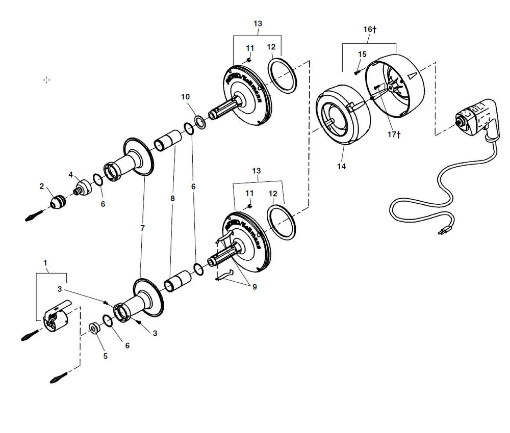 Picture of Ridgid Carriage, Auto Feed