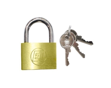 Show details for EL Brass Padlock (Light Duty) EL9120 Picture of EL Brass Padlock (Light Duty) EL9120