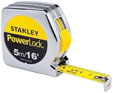 Show details for Stanley Power Lock Tape Rule 5M/16' FT STSTHT331588 Picture of Stanley Power Lock Tape Rule 5M/16' FT STSTHT331588