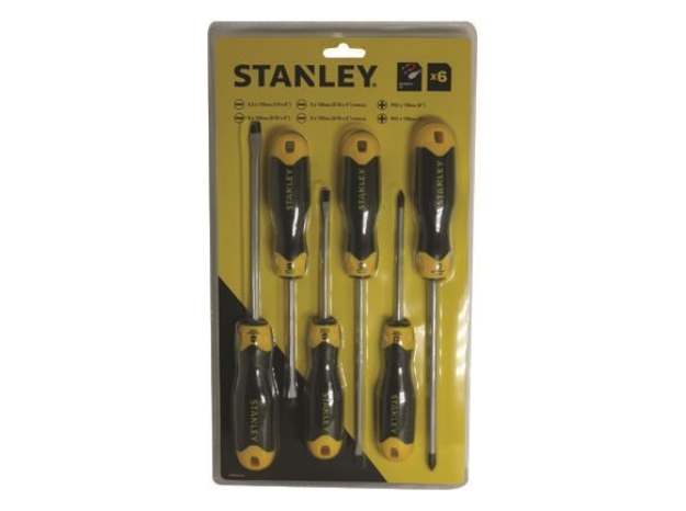 Picture of Stanley Cushion Grip Screwdriver Set 6PCS. STHT65242-8