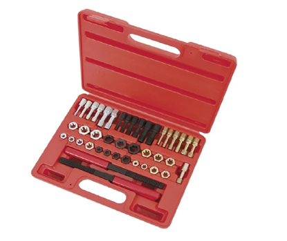 Picture of Licota 42 Piece Rethreader Kit File Tap and Die Set UNF UNC & Metric with Blow Case,  ATH-7024