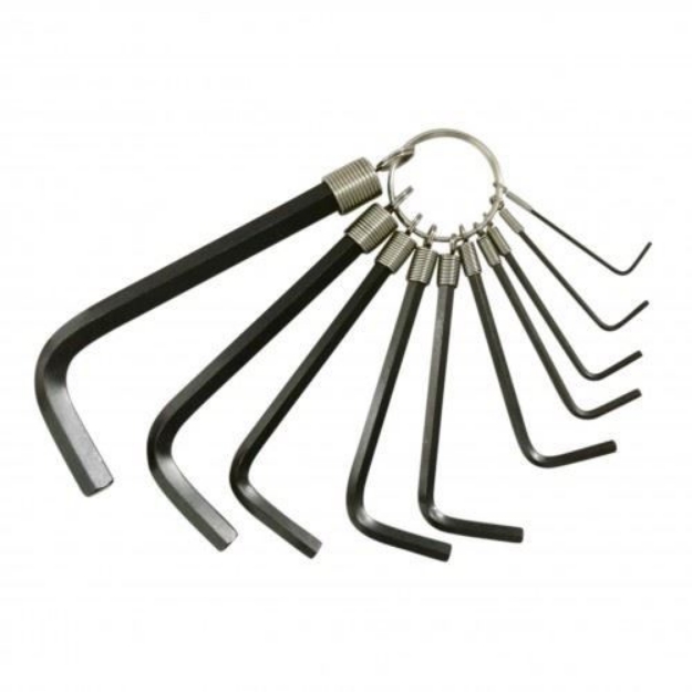Picture of Stanley Ring Type Hex Key Set 10PCS. Metric ST69213