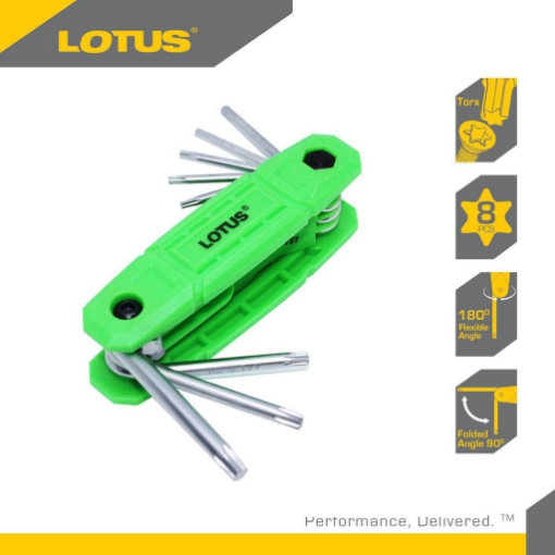 Picture of LOTUS Folding Torch Key Set LTHT80FHT