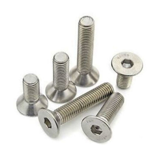 Picture of 304 Stainless Steel Allen Flat Head Socket Screws - Inch Size, SAFHSS