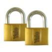 Picture of Brass Padlocks Key Alike 2 Pieces, Multi-Pack V140.50KA2