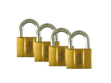 Show details for PADLOCK S/BRS 40MM 22MM SHACKLE 4PC KA Picture of PADLOCK S/BRS 40MM 22MM SHACKLE 4PC KA