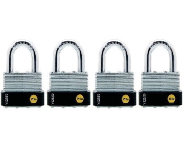 Show details for Yale Classic Series Outdoor Laminated Steel Padlock 50mm - Y125/50/129/4 Picture of Yale Classic Series Outdoor Laminated Steel Padlock 50mm - Y125/50/129/4