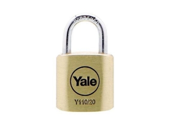 Show details for Yale Classic Series Outdoor Solid Brass Padlock 20mm with Multi-pack Y110/20/111/1 Picture of Yale Classic Series Outdoor Solid Brass Padlock 20mm with Multi-pack Y110/20/111/1