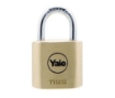 Picture of Yale Classic Series Outdoor Solid Brass Padlock 25mm with Multi-pack - Y110/25/115/1