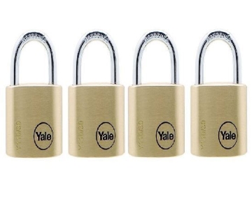 Show details for Yale Classic Series Outdoor Solid Brass Padlock 30mm with Multi-pack -Y110/30/117 Picture of Yale Classic Series Outdoor Solid Brass Padlock 30mm with Multi-pack -Y110/30/117