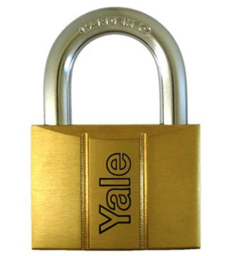 Picture of Yale V14060, Brass Padlock 60mm, V14060