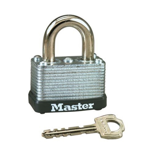 Picture of MASTER LOCK LAMINATED STEEL PADLOCK 38MM x 16MM SHACKLE