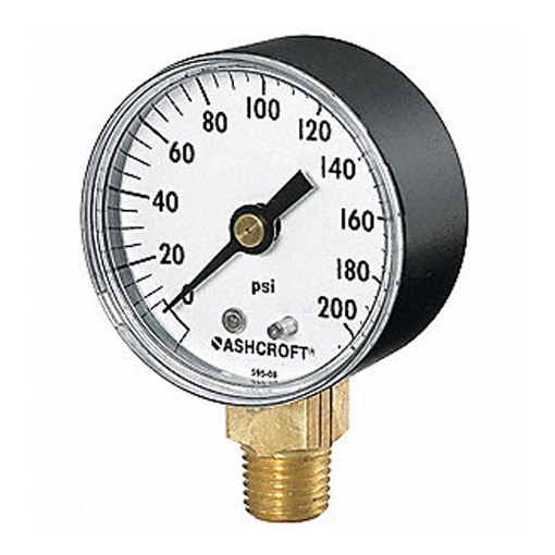 Picture of Harris Oxygen Gauge 200 PSI, 619