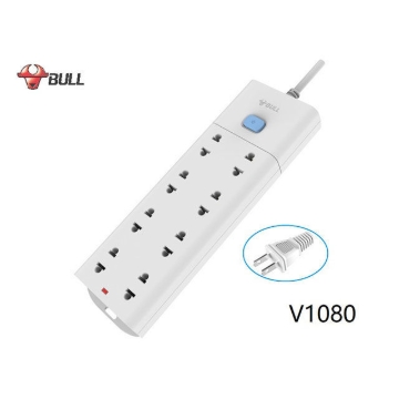 Show details for Bull Extension Board 8 Outlets 1 Switch, V1080 Picture of Bull Extension Board 8 Outlets 1 Switch, V1080