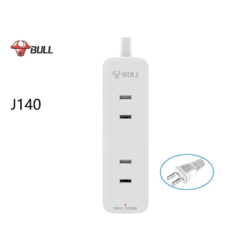 Show details for Bull Extension Board Mini 4 Outlets, J140 Picture of Bull Extension Board Mini 4 Outlets, J140