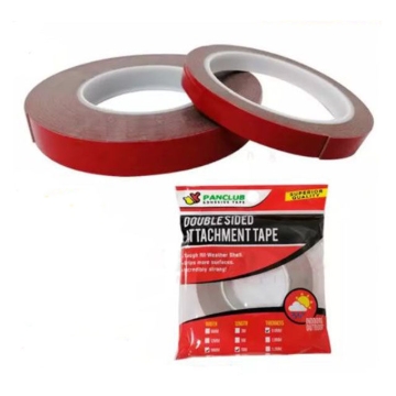 Show details for Panclub Double Sided Attachment Tape (6mm x 3Meters x 0.8mm, 12mm x 3Meters x 0.8mm, 18mm x 3Meters x 0.8mm, 6mm x 10Meters x 0.8mm, 12mm x 10Meters x 0.8mm, 18mm x 10Meters x 0.8mm), 80306 Picture of Panclub Double Sided Attachment Tape (6mm x 3Meters x 0.8mm, 12mm x 3Meters x 0.8mm, 18mm x 3Meters x 0.8mm, 6mm x 10Meters x 0.8mm, 12mm x 10Meters x 0.8mm, 18mm x 10Meters x 0.8mm), 80306