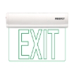 Single-Faced Exit Light with Wall/Ceiling Mount Option 3.6V 350mAh Ni-CD Battery