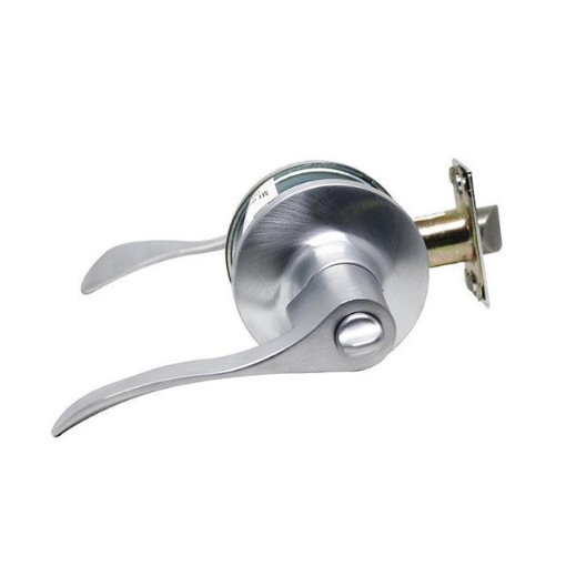 Picture of EZSET  VENEZIA ENTRANCE LEVERSET GRADE 2 SATIN CHROME EZBP500RHVAUS26D