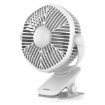 Rechargeable Clip-on Fan with Night Light, Handy Multifunction Fans