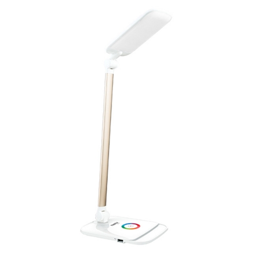 60 LED Tri-color Desk Lamp with Multicolor Night Light