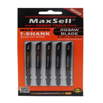 Picture of MaxSell Basic Cutting T-Shank Jigsaw Blade for Wood, MSA-220WD