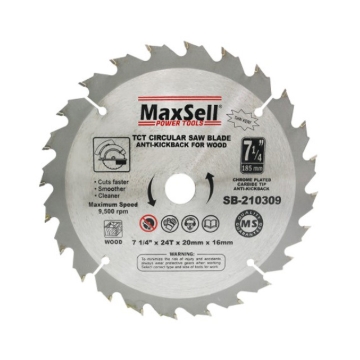 Show details for MaxSell TCT-Anti Kickback (Circular Saw Blades), SB-210309 TCT-Anti Kickback (Circular Saw Blades)