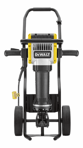 Dewalt Demolition Hammer, Hex Pavement Breaker w/Trolley 30kg