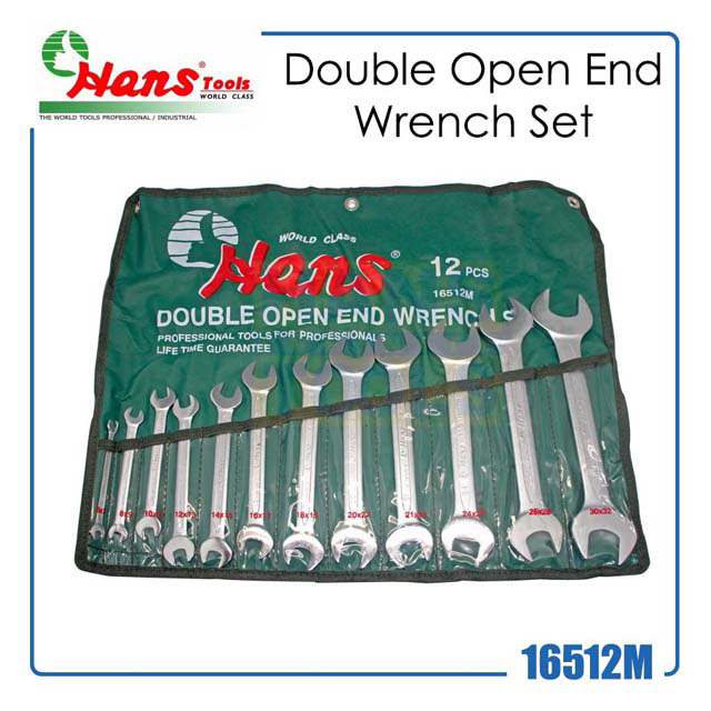 Hans Tools Open Wrench Set (INFINITE), 16508M