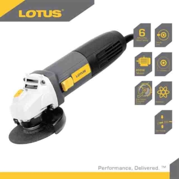 Show details for LOTUS Angle Grinder 4" Slider 850W LTSG8500S Picture of LOTUS Angle Grinder 4" Slider 850W LTSG8500S