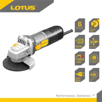 Show details for LOTUS Lotus Angle Grinder 4" Slider 750W LTSG7500S Picture of LOTUS Lotus Angle Grinder 4" Slider 750W LTSG7500S