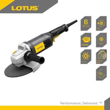 Show details for LOTUS Angle Grinder 7" 2KW LTLG2000P Picture of LOTUS Angle Grinder 7" 2KW LTLG2000P