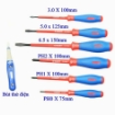 Picture of C-MART 7-PCS INSULATION SCREWDRIVER SET - C0351