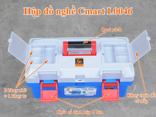 Picture of C-MART TOOL BOX 425mm - L0046