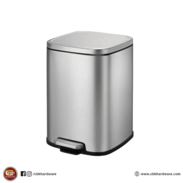 Show details for EKO STELLA STEP BIN 6L BRUSHED STAINLESS STEEL - ESSBBSS1500 Picture of EKO STELLA STEP BIN 6L BRUSHED STAINLESS STEEL - ESSBBSS1500